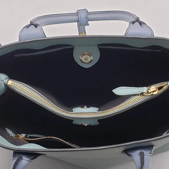 Authentic Burberry Banner Leather Satchel Bag 250-022026 - Picture 13 of 16